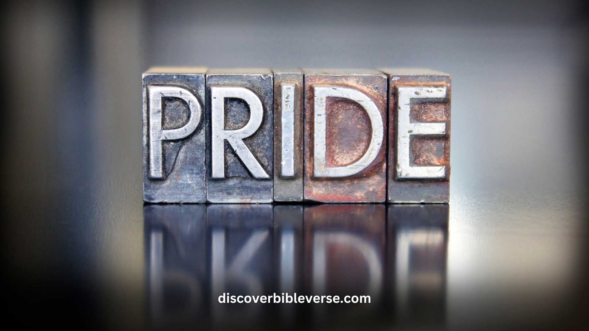 How Many Times Is Pride Mentioned In The Bible?