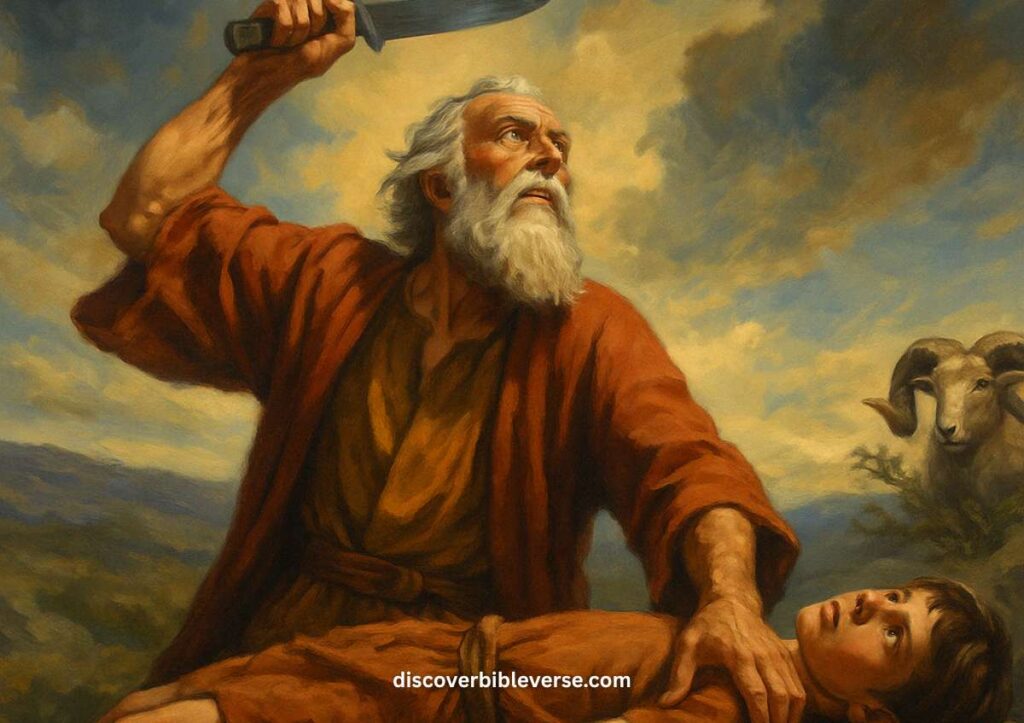 Abraham and Isaac on Mount Moriah