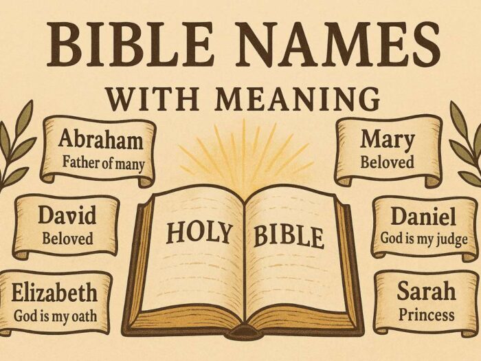 Bible Names with Meaning