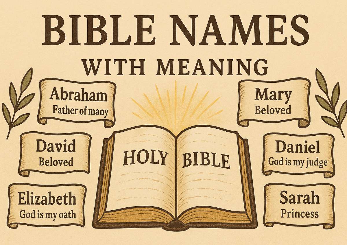 Bible Names with Meaning and Background